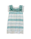 Oaxaca White Loomed Dress