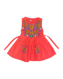 Mexican Girl Monarch Sunflowers Dress