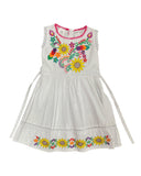 Mexican Girl Sunflowers Dress