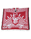 Mexican Poncho Blue Demon Unisex