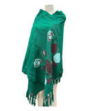 Our Lady of Guadalupe Shawl Red - Cielito Lindo