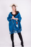 Our Lady of Guadalupe Shawl Red - Cielito Lindo