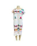 Mexican Handmade Embroidered Dress Cuernavaca - Cielito Lindo