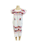 Mexican Handmade Embroidered Dress Cuernavaca - Cielito Lindo