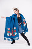 Our Lady of Guadalupe Shawl Red - Cielito Lindo