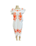 Mexican Handmade Embroidered Dress Cuernavaca - Cielito Lindo
