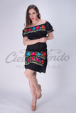 Azalea Mexican Off the Shoulders Dress Black - Cielito Lindo