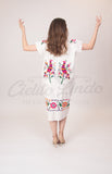 Mexican Handmade Embroidered Dress Cuernavaca - Cielito Lindo