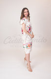 Mexican Handmade Embroidered Dress Cuernavaca - Cielito Lindo
