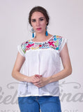 Blouses Yaritza Mexican Blouse Cream