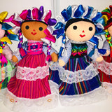 Decor Mexican Mazahua Doll Large