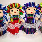 Decor Mexican Mazahua Doll Large