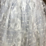 Girls Mexican Chiapaneca Dress for Girls White