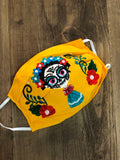 Frida Catrina Face Mask - Cielito Lindo Mexican Boutique