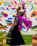 Paloma Negra Formal Dress - Made to order - Cielito Lindo