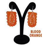 Virgen Papel Picado Earrings - Cielito Lindo