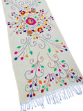 Mexican Handmade Embroidered Shawl Chilapa - Cielito Lindo