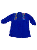 Mexican Floral Embroidered Blouse Espanola