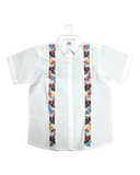 Men’s Guayabera Floral White - Cielito Lindo