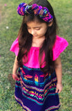 Mexican Virgen de Guadalupe Girls Dress 2 Pc - Cielito Lindo