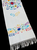 Mexican Handmade Embroidered Shawl Chilapa - Cielito Lindo