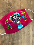 Frida Catrina Face Mask - Cielito Lindo Mexican Boutique