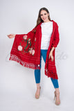 Shawl Red Our Lady of Guadalupe Shawl Red