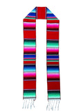 Serape Grad Stole Scarf Belt