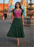 Claudia Dress Green