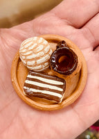 Mini Food Plates - Ofrenda Decorations for Day of the Dead Altar