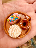 Mini Food Plates - Ofrenda Decorations for Day of the Dead Altar