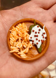 Mini Food Plates - Ofrenda Decorations for Day of the Dead Altar