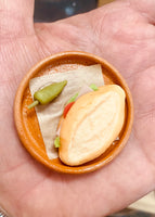 Mini Food Plates - Ofrenda Decorations for Day of the Dead Altar