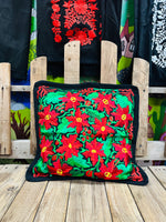 Mexican Floral Embroidered Pillow Covers