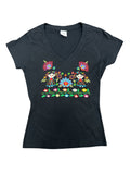 Lele Mexican Doll Embroidered T-Shirt
