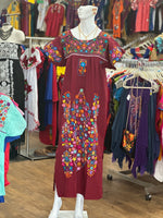 Stunning Maxi Dress Paraiso Maroon