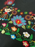 Lele Mexican Doll Embroidered T-Shirt