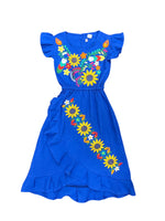 Primavera Girls Embroidered Dress