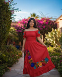 Noelia Embroidered Dress