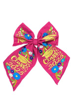 Graduation Embroidered bow