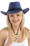 Classic Faux Nubuck Suede Poly Fabric Western Cowboy Hat