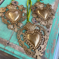 Cutout Sacred Heart Ornaments