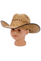 Kids Cutter Crown Relaxed Taco Brim Cowboy Hat