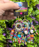 Vanessa Worry Dolls Statement Earrings