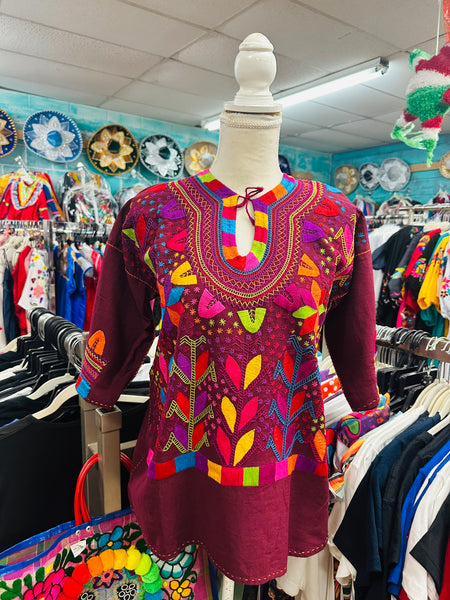Milpa Mid Sleeve Top
