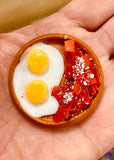 Mini Food Plates - Ofrenda Decorations for Day of the Dead Altar