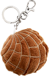 Plush Concha Key Chain