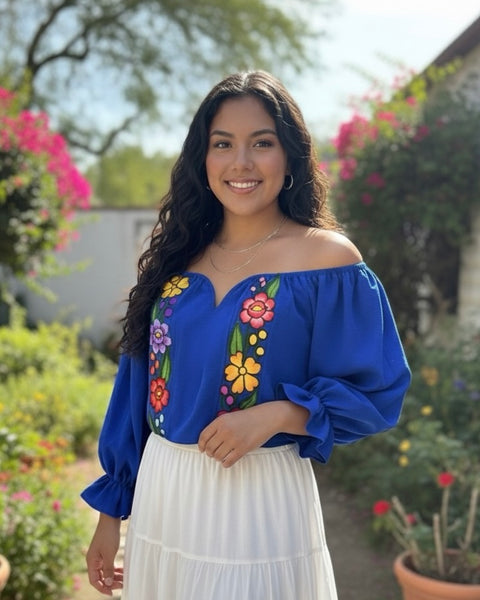 Laura Embroidered Top