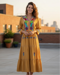 Zimapan Dress Mustard