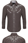 Texas cowboy grey shirt